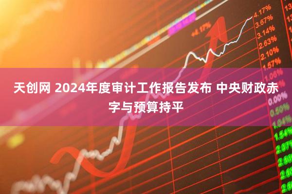 天创网 2024年度审计工作报告发布 中央财政赤字与预算持平