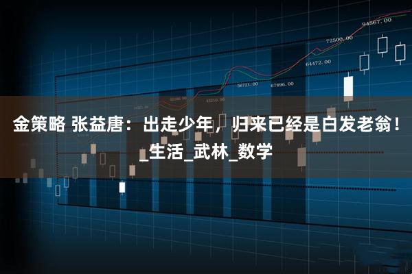 金策略 张益唐：出走少年，归来已经是白发老翁！_生活_武林_数学