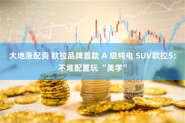 大地涨配资 欧拉品牌首款 A 级纯电 SUV欧拉5：不堆配置玩 “美学”